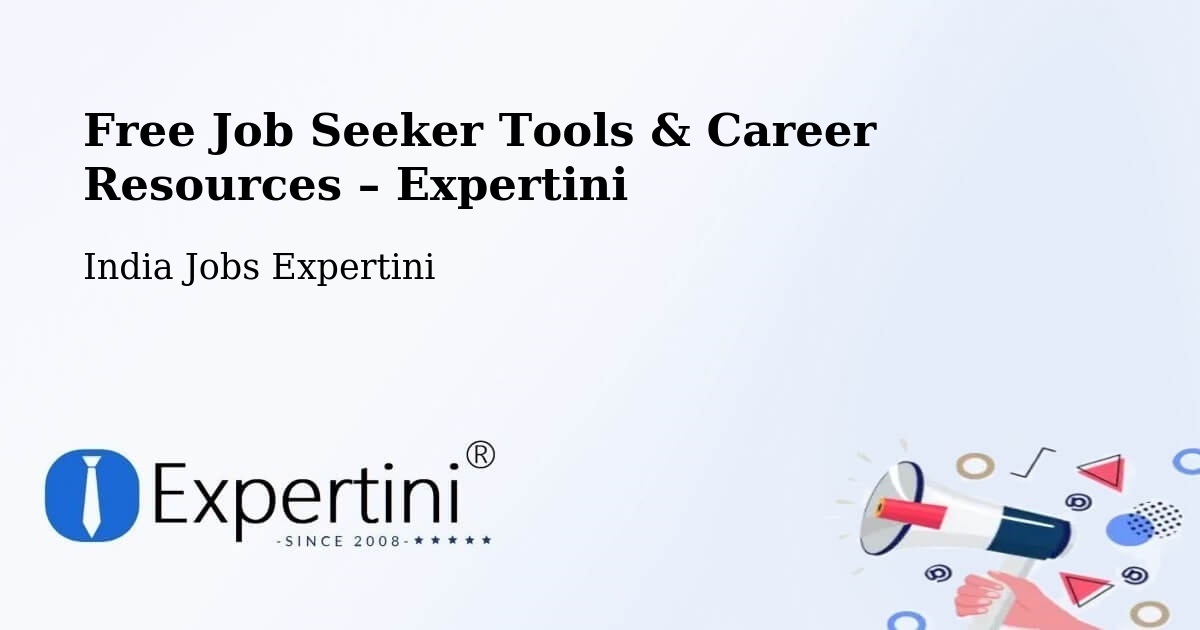Free Job Seeker Tools & Career Resources – Delhi - Delhi, India Jobs Expertini